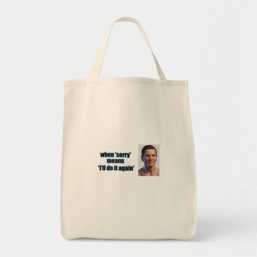 Sac fourre-tout sarcastique (Devant)