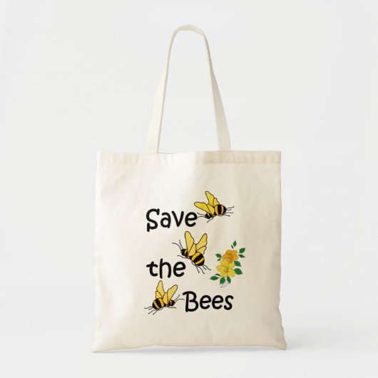 Sac Fourre-Tout Sauvez Les Abeilles (Devant)
