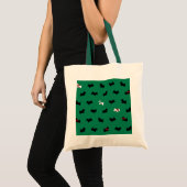 Sac fourre-tout Scottish Terriers de Noël (Devant (produit))