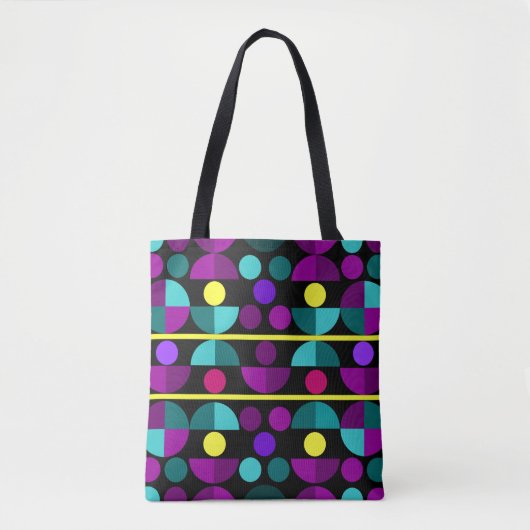 Sac fourre-tout semi-cercles partout (Devant)