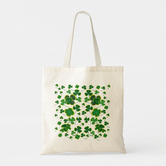 Sac fourre-tout shamrock (Dos)