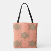 Sac fourre-tout Shell Pink Sea Turtle (Dos)