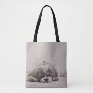 Sac fourre-tout Shih tzu dormant, Chien dormant
