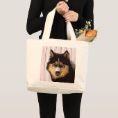Sac fourre-tout sibérien Husky (Devant (produit))