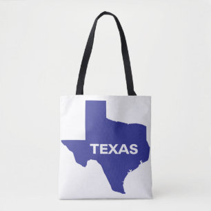 Sac fourre-tout silhouette du Texas