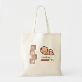 Sac fourre-tout simple | bébé en route (Devant)