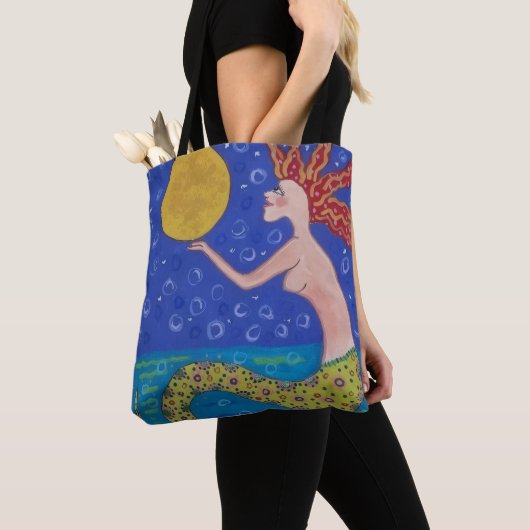 Sac fourre-tout sirène (De près)