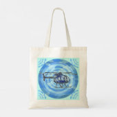 Sac fourre-tout Sky chopper Hélicoptère (Dos)
