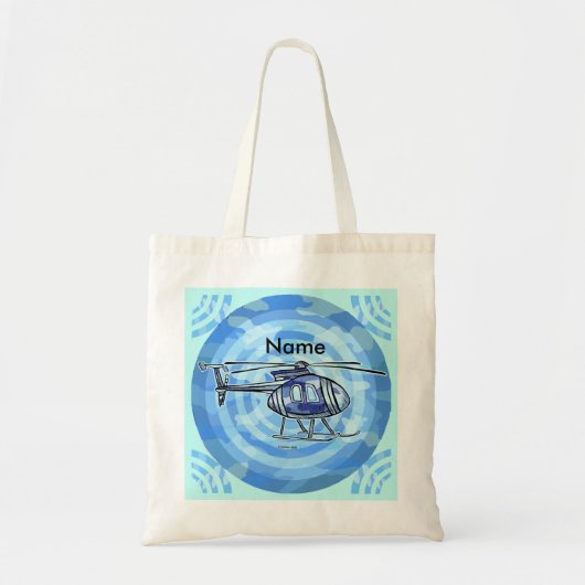 Sac fourre-tout Sky chopper Hélicoptère (Devant)