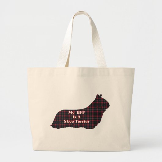 Sac fourre-tout Skye Terrier BFF (Devant)