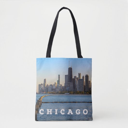 Sac fourre-tout Skyline de Chicago (Devant)