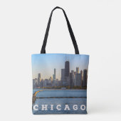 Sac fourre-tout Skyline de Chicago (Dos)