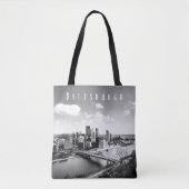 Sac fourre-tout Skyline de Pittsburgh (Devant)
