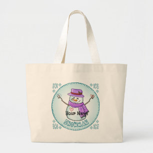 Sac fourre-tout Snowman givré