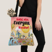 Sac fourre-tout SoCal personnalisé (De près)