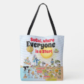 Sac fourre-tout SoCal personnalisé (Dos)