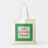 Sac fourre-tout sois lent (Dos)
