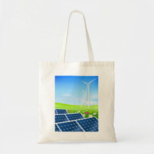 Sac fourre-tout solaire et à énergie éolienne