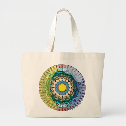 Sac fourre-tout Soleil d'été (Devant)