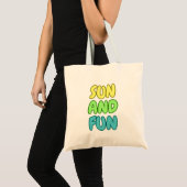 Sac fourre-tout Soleil et Amusement (Devant (produit))