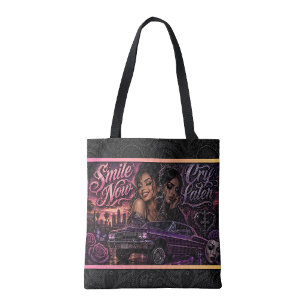 Sac fourre-tout "Souris maintenant, pleure plus ta