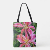 Sac fourre-tout Stargazer Lilies (Dos)