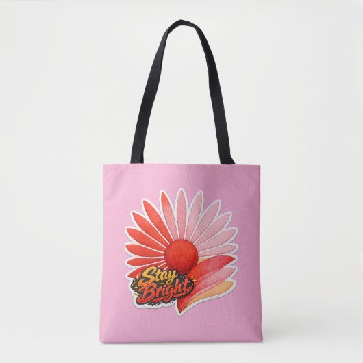 🌸 Sac fourre-tout Stay Bright Daisy (Devant)