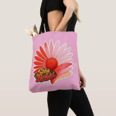 🌸 Sac fourre-tout Stay Bright Daisy (De près)
