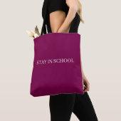 Sac fourre-tout Stay in School Book (De près)