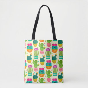 Sac fourre-tout succulent cactus drôle