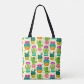 Sac fourre-tout succulent cactus drôle (Dos)