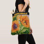 Sac fourre-tout Sun Flower (De près)