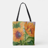 Sac fourre-tout Sun Flower (Dos)