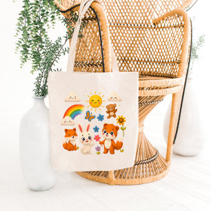Sac fourre-tout Sunny Rainbow Animal Friends