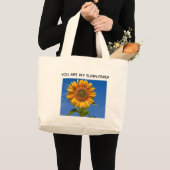 Sac fourre-tout Sunny Sunflower - Joli et élégant (Devant (produit))