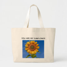 Sac fourre-tout Sunny Sunflower - Joli et élégant