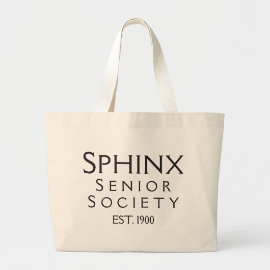 Sac fourre-tout supérieur à société de sphinx (Devant)