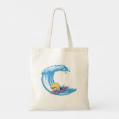 Sac fourre-tout surf Boy Blue Wave (Dos)
