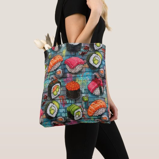 Sac fourre-tout Sushi (De près)