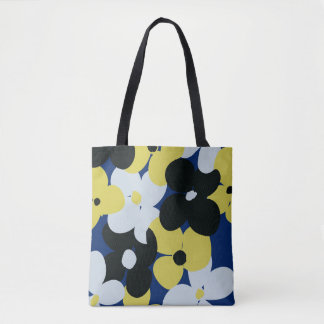 Sac fourre-tout tendance | Bouquet Bleu par AdzSpi
