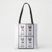 Sac fourre-tout Terrier de Boston (Devant)