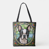 Sac fourre-tout Terrier de Boston (Dos)