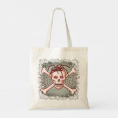 Sac fourre-tout tête de araignée gothique (Dos)