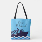 Sac fourre-tout thème Croisière bleue (Dos)