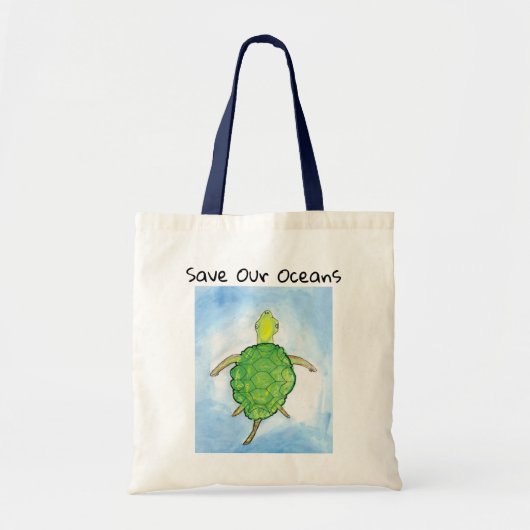 sac fourre-tout tortue (Devant)