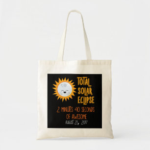 Sac fourre-tout total à Emoji d'éclipse solaire