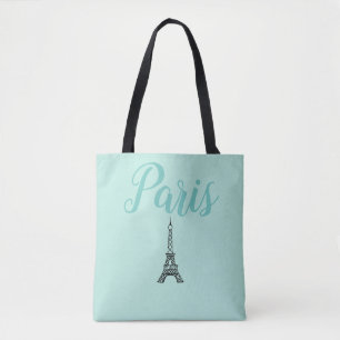 Sac fourre-tout Tour Eiffel Aqua Paris