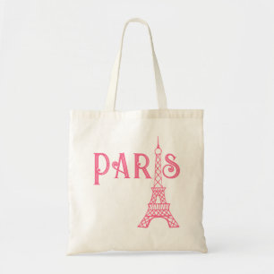 Sac fourre-tout tour Eiffel rétro Paris