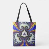 sac fourre-tout tourbillon arc-en-ciel (Dos)