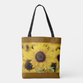 Sac fourre-tout tournesol (Dos)